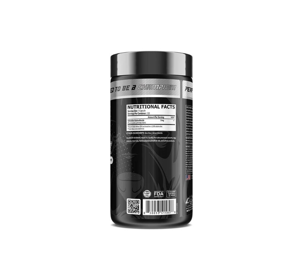 Core Champs Yohimbine 5MG 120 Capsules - nutricare
