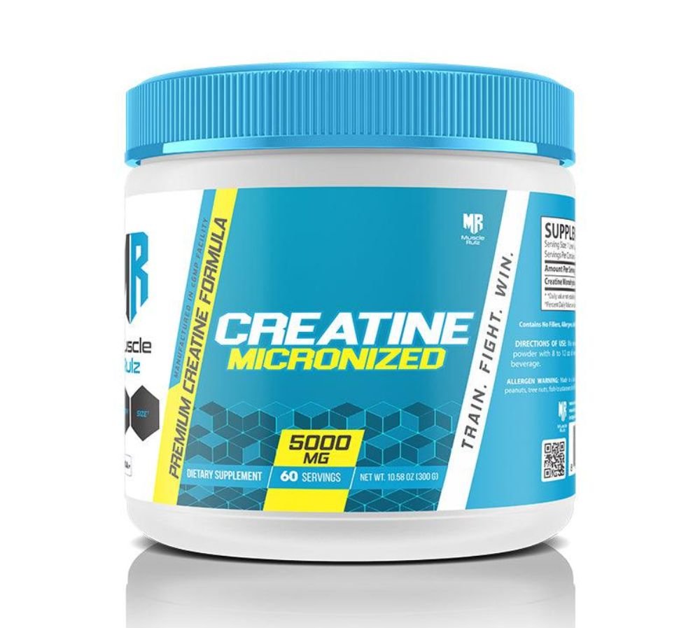 Muscle Rulz Creatine Micronized 5000Mg 60 Servings - nutricare