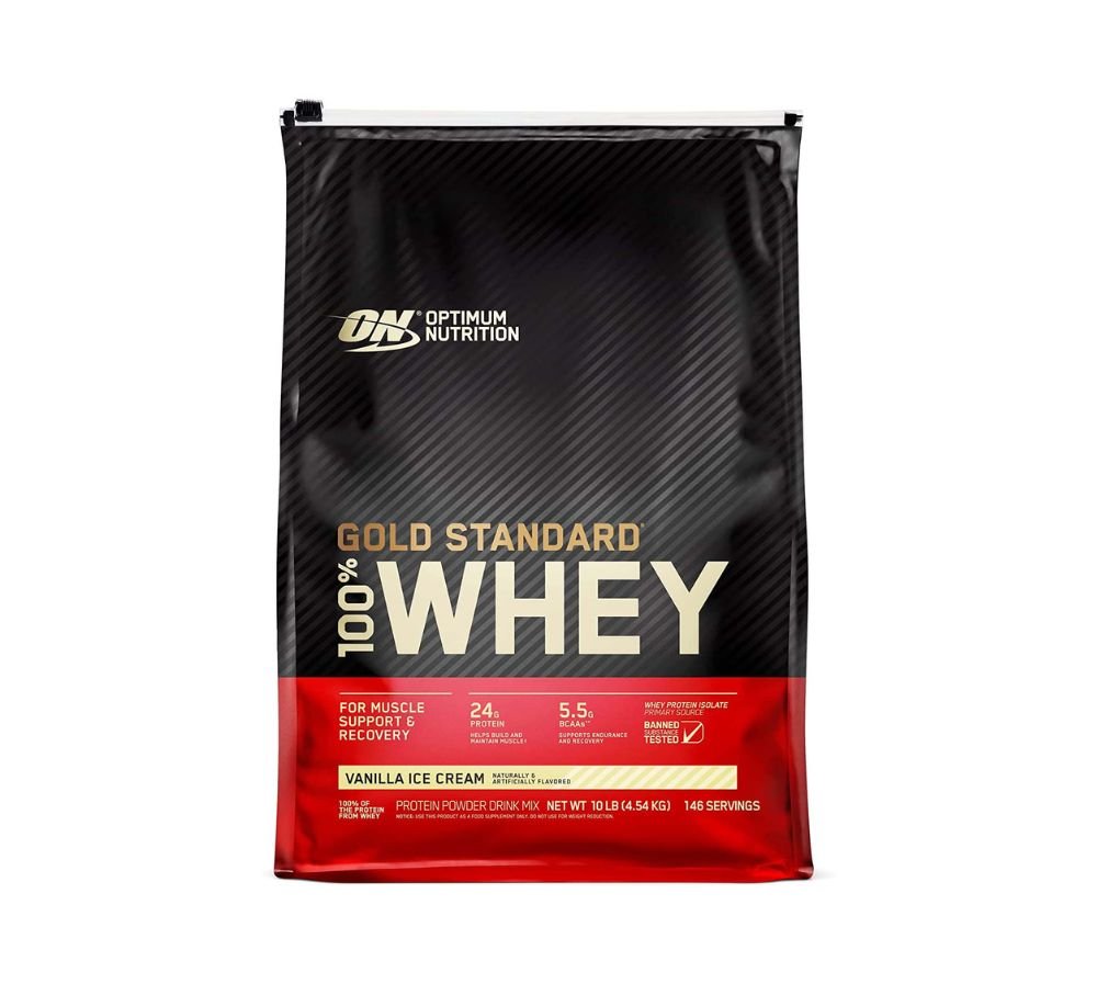 Optimum Nutrition Gold Standard 100% Whey Protein 10 Lb - nutricare